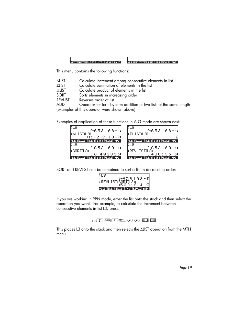 HP 50g Graphing Calculator User Manual | Page 266 / 887