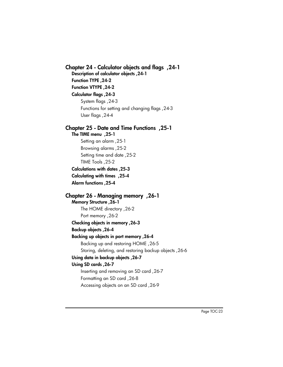 HP 50g Graphing Calculator User Manual | Page 27 / 887