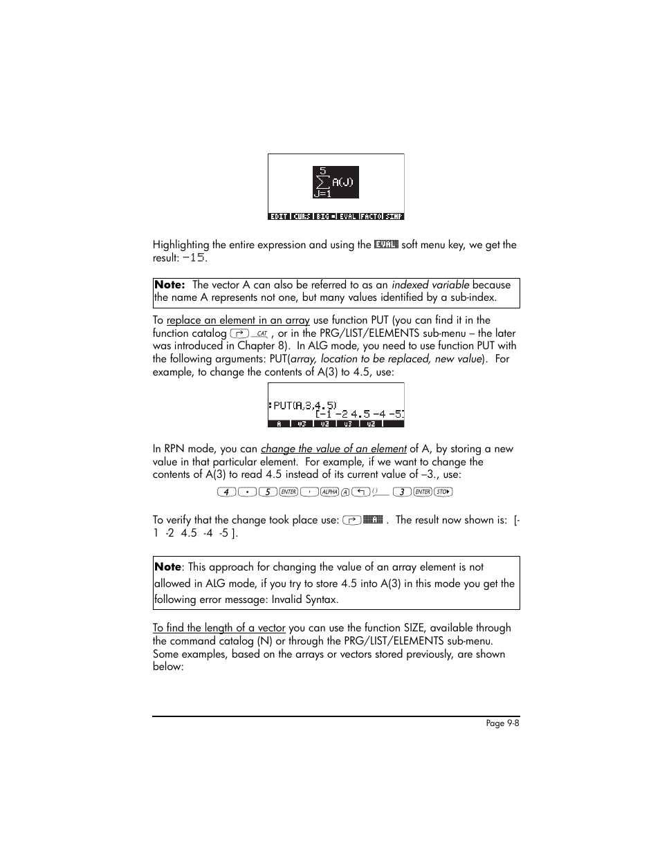 HP 50g Graphing Calculator User Manual | Page 285 / 887