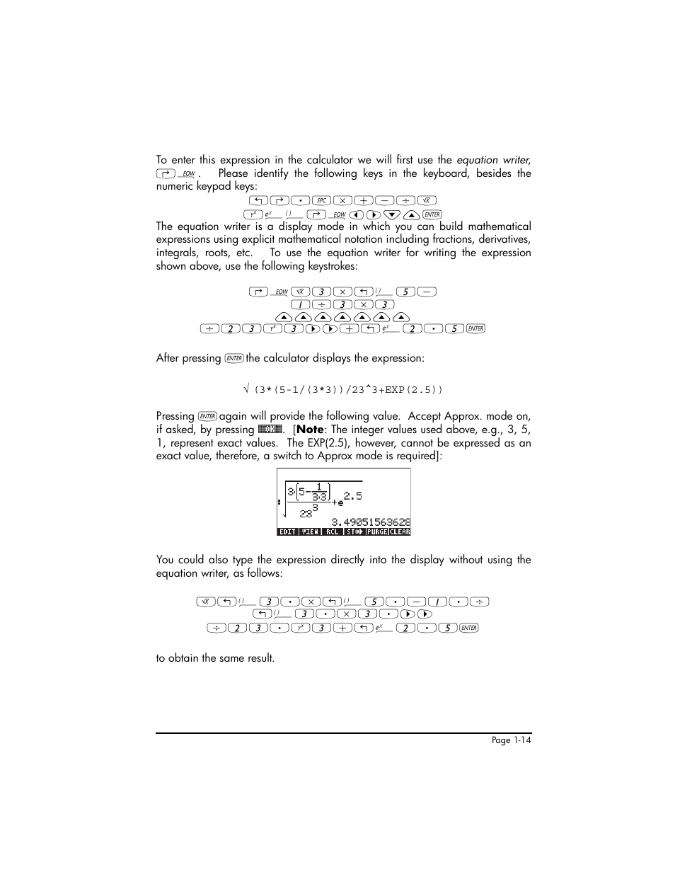 HP 50g Graphing Calculator User Manual | Page 43 / 887