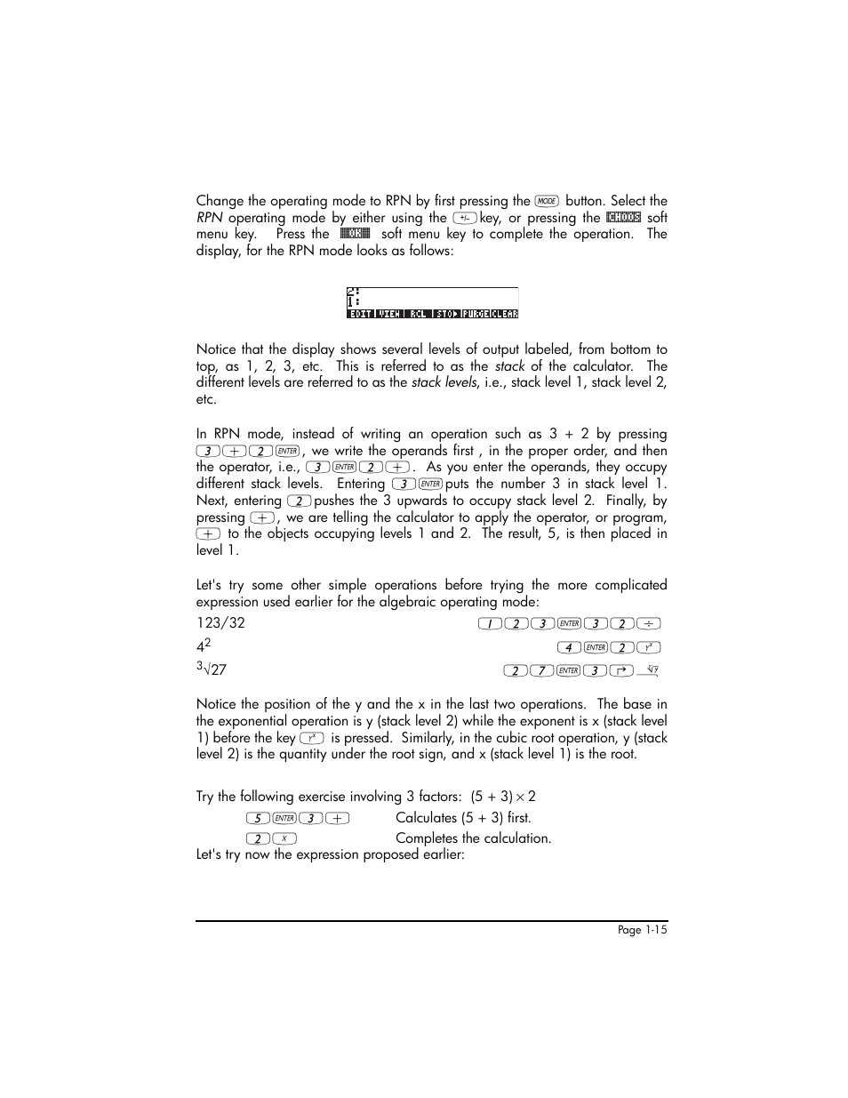 HP 50g Graphing Calculator User Manual | Page 44 / 887