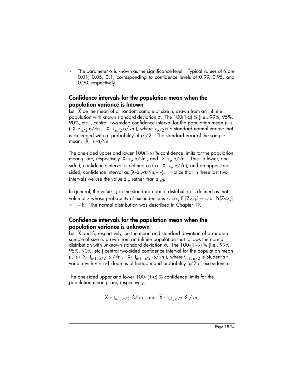 Ance is known ,18-24, Ance is unknown ,18-24 | HP 50g Graphing Calculator User Manual | Page 591 / 887