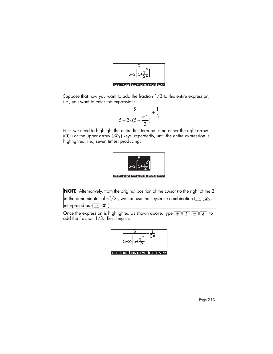 HP 50g Graphing Calculator User Manual | Page 73 / 887