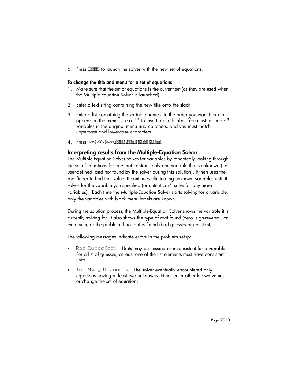 HP 50g Graphing Calculator User Manual | Page 792 / 887