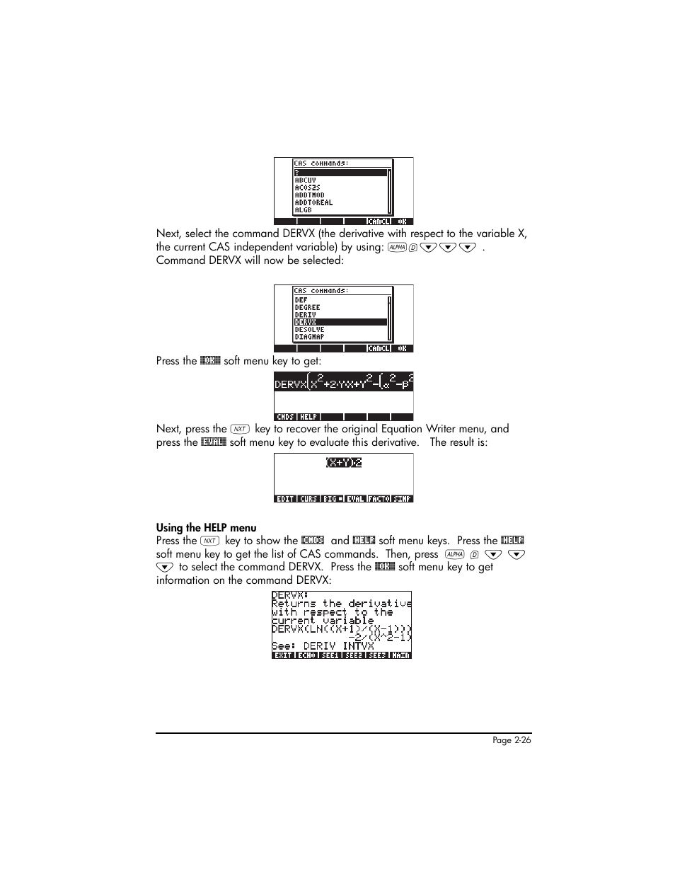 HP 50g Graphing Calculator User Manual | Page 86 / 887