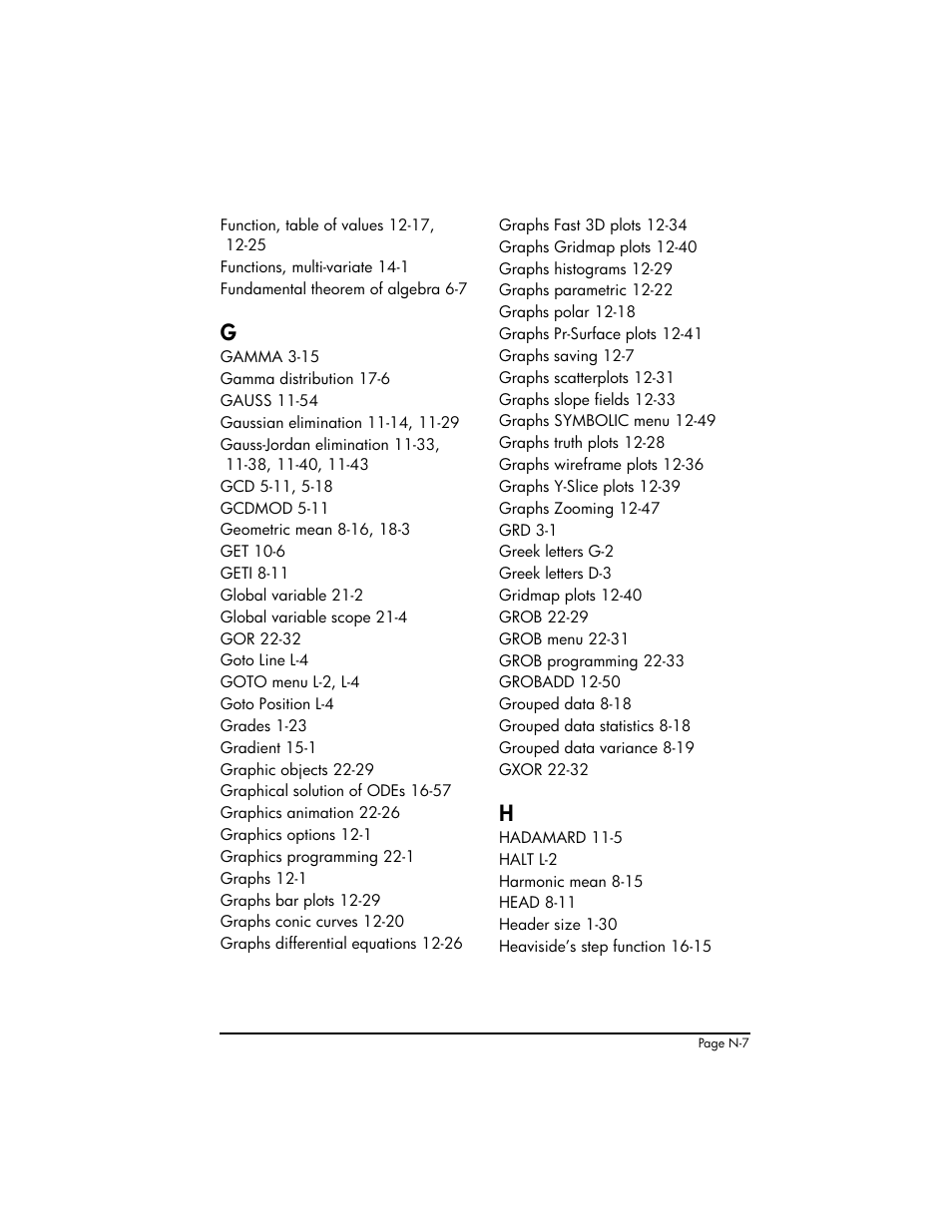 HP 50g Graphing Calculator User Manual | Page 868 / 887