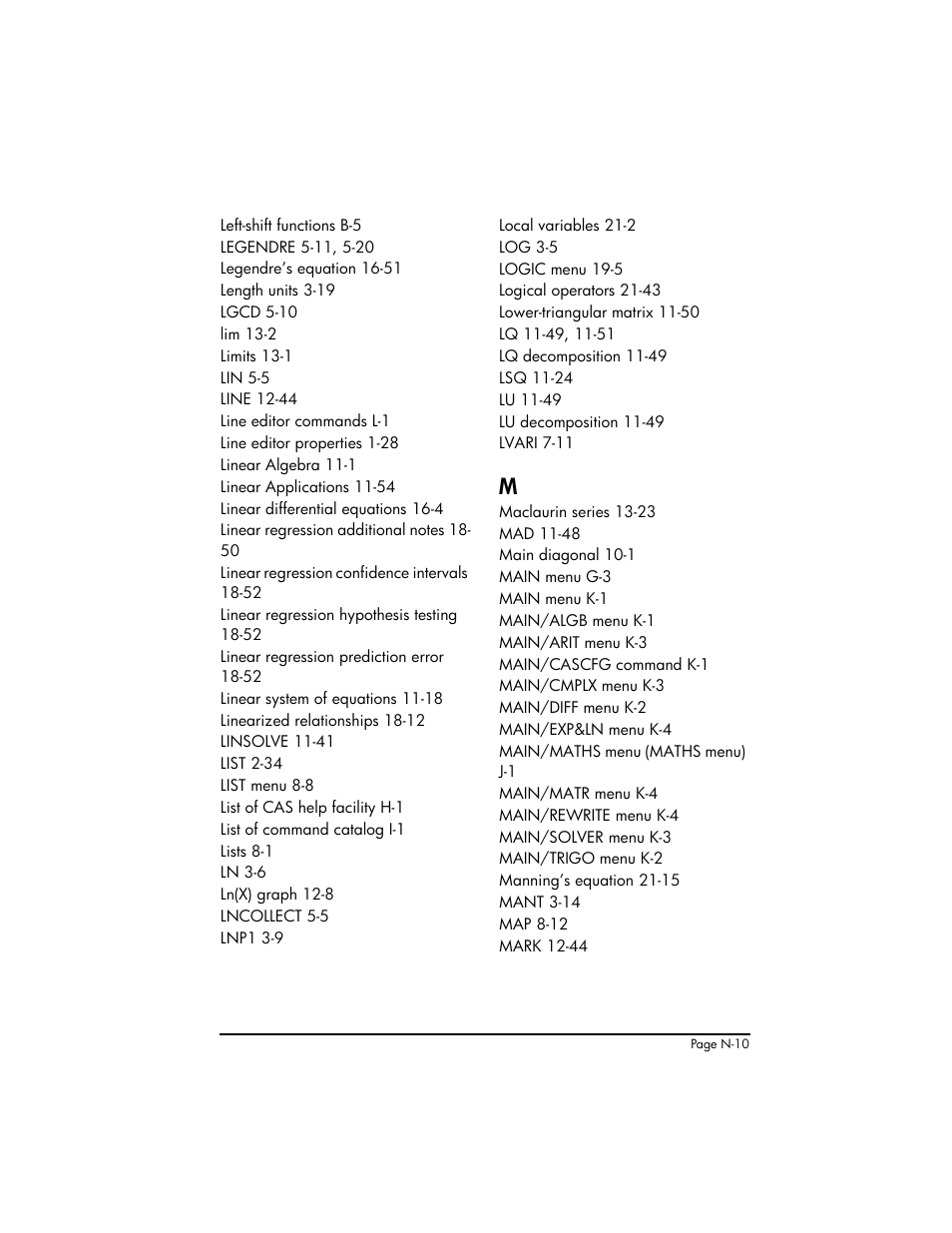 HP 50g Graphing Calculator User Manual | Page 871 / 887