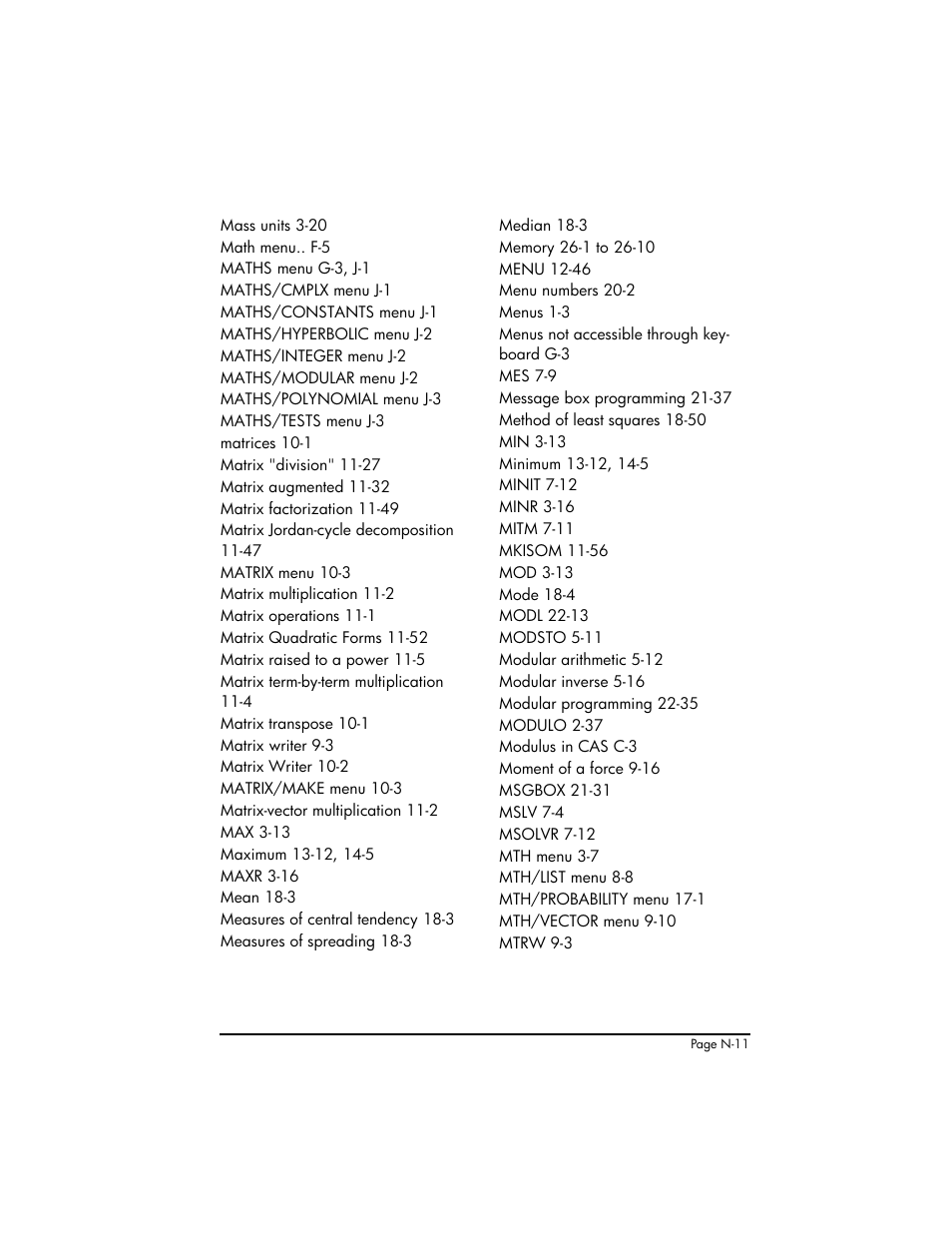 HP 50g Graphing Calculator User Manual | Page 872 / 887