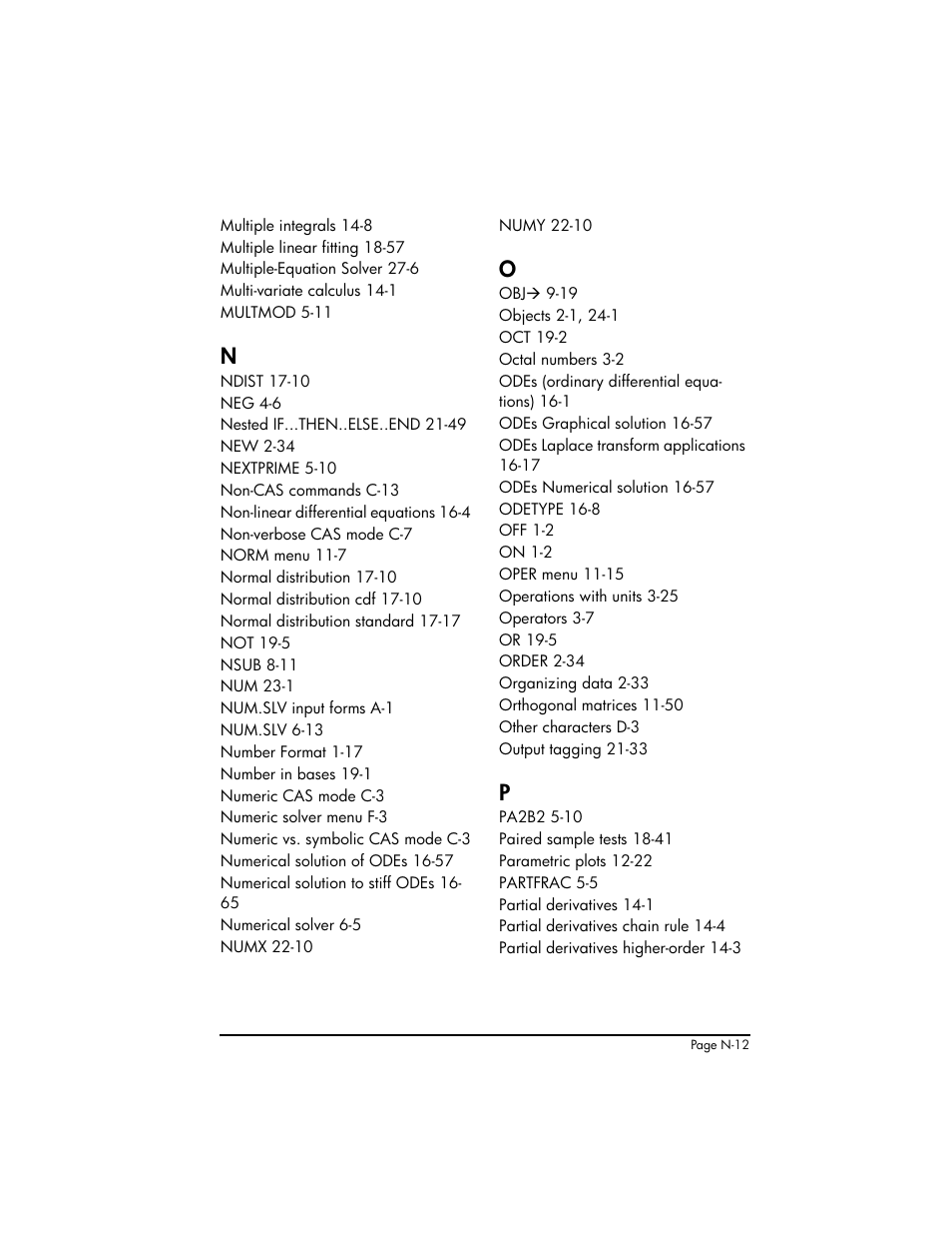 HP 50g Graphing Calculator User Manual | Page 873 / 887