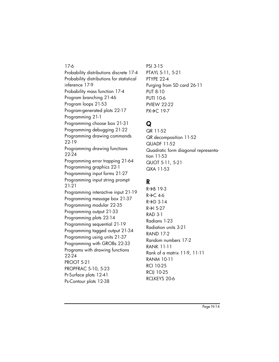 HP 50g Graphing Calculator User Manual | Page 875 / 887