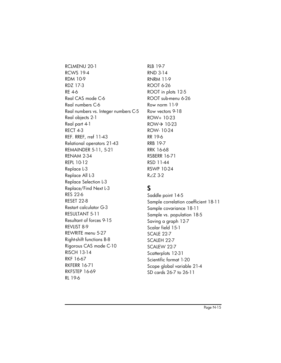 HP 50g Graphing Calculator User Manual | Page 876 / 887