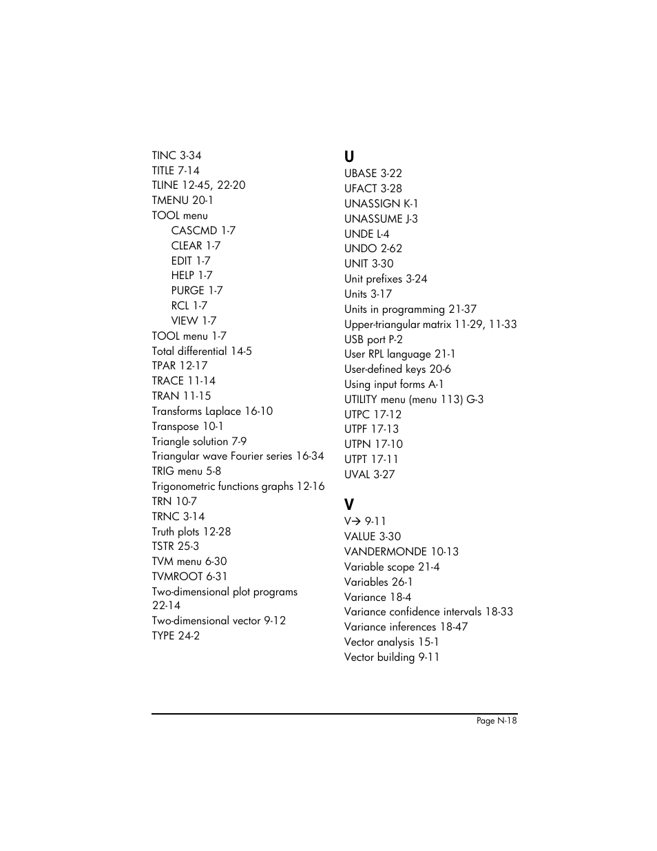 HP 50g Graphing Calculator User Manual | Page 879 / 887