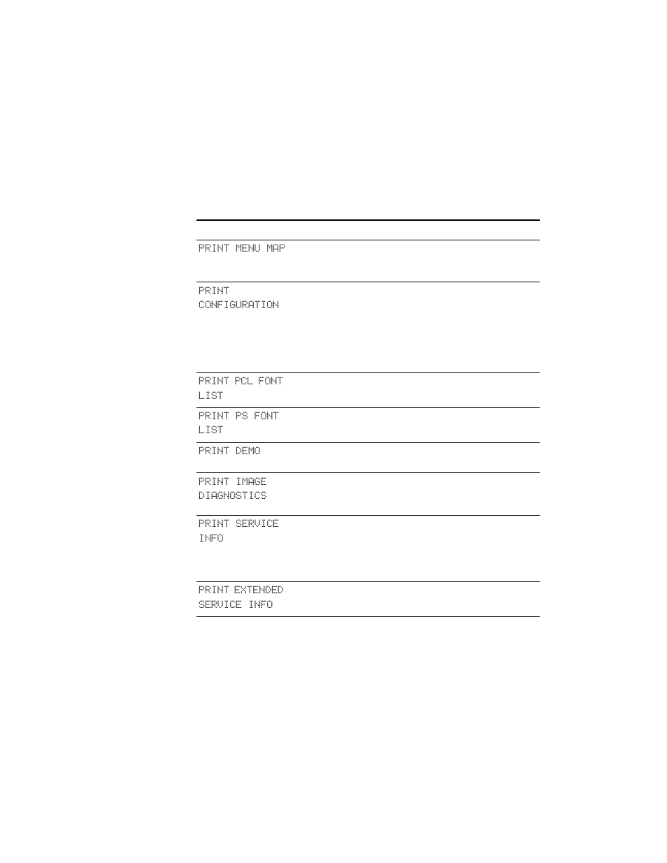 Information menu, Information menu -3 | HP Business Inkjet 2600 Printer series User Manual | Page 43 / 142