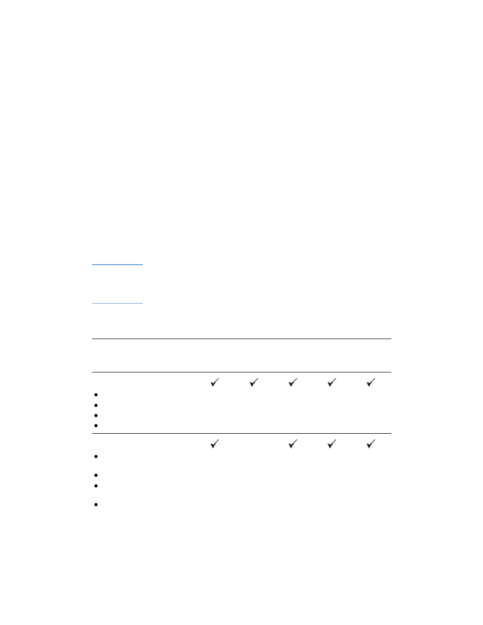 Selecting and using print media, Media and paper-handling specifications, Supported media types | Media and paper-handling specifications -1, Supported media types -1, He “selecting and using print media | HP Business Inkjet 2600 Printer series User Manual | Page 61 / 142