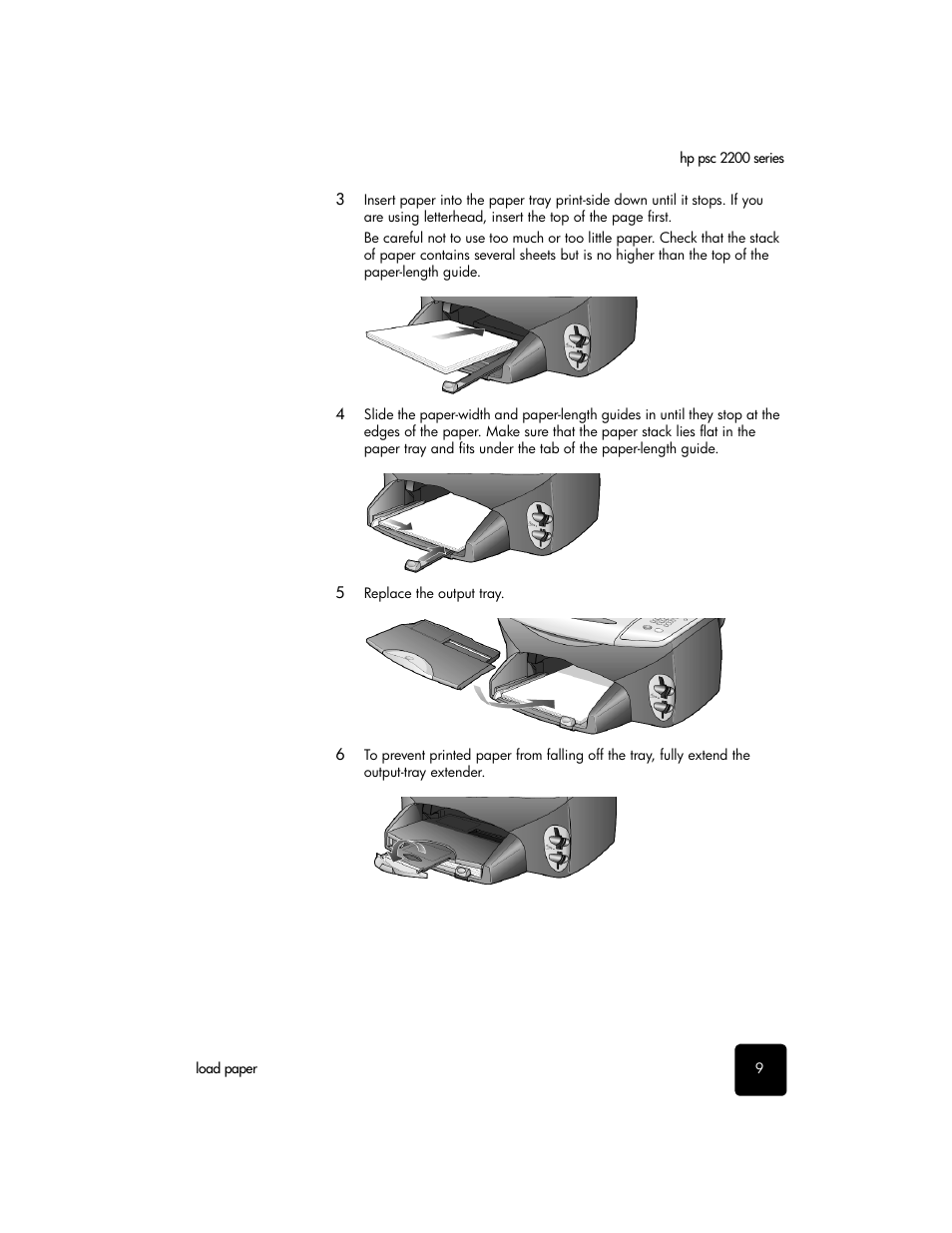 HP PSC 2210xi All-in-One Printer User Manual | Page 15 / 96