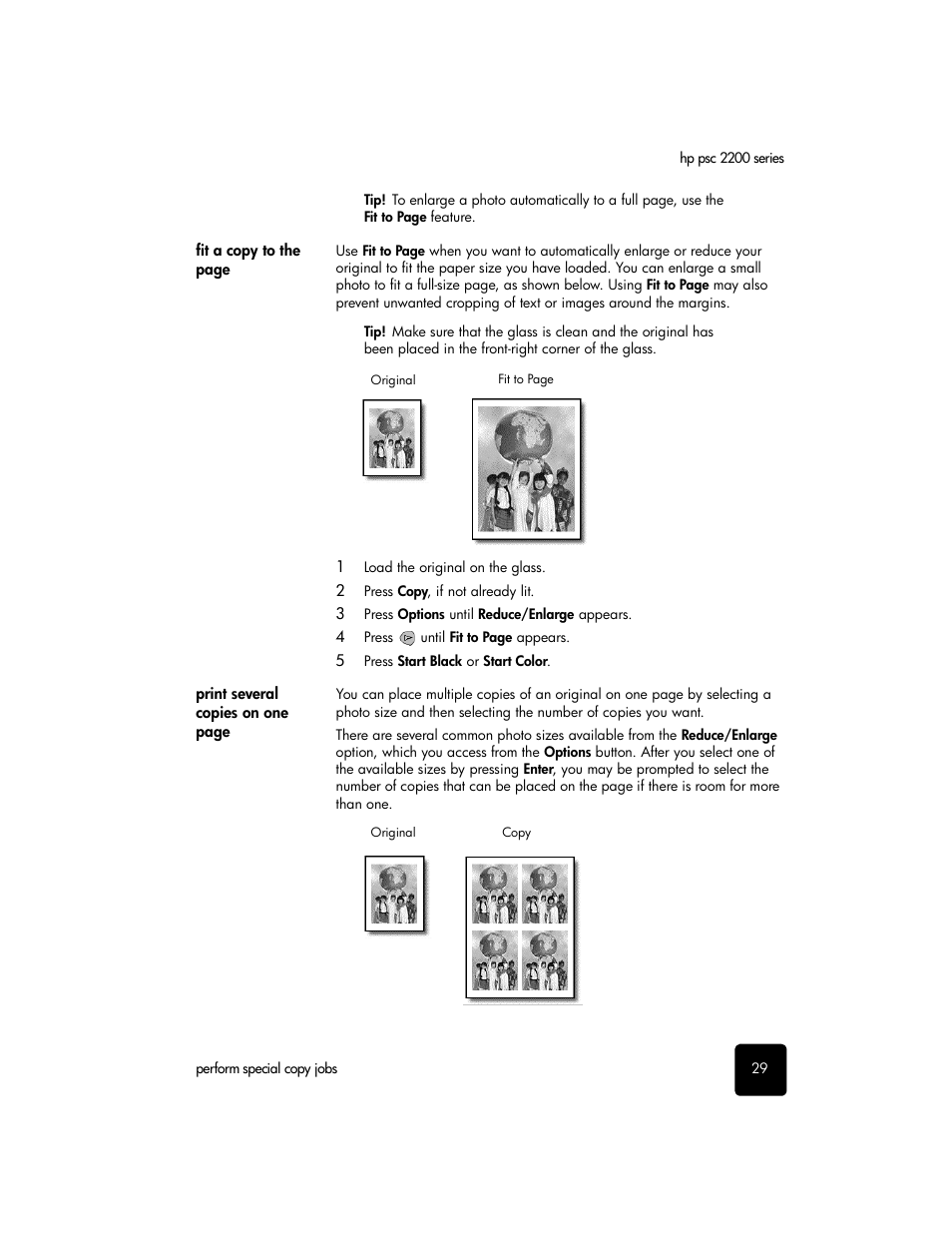 HP PSC 2210xi All-in-One Printer User Manual | Page 35 / 96