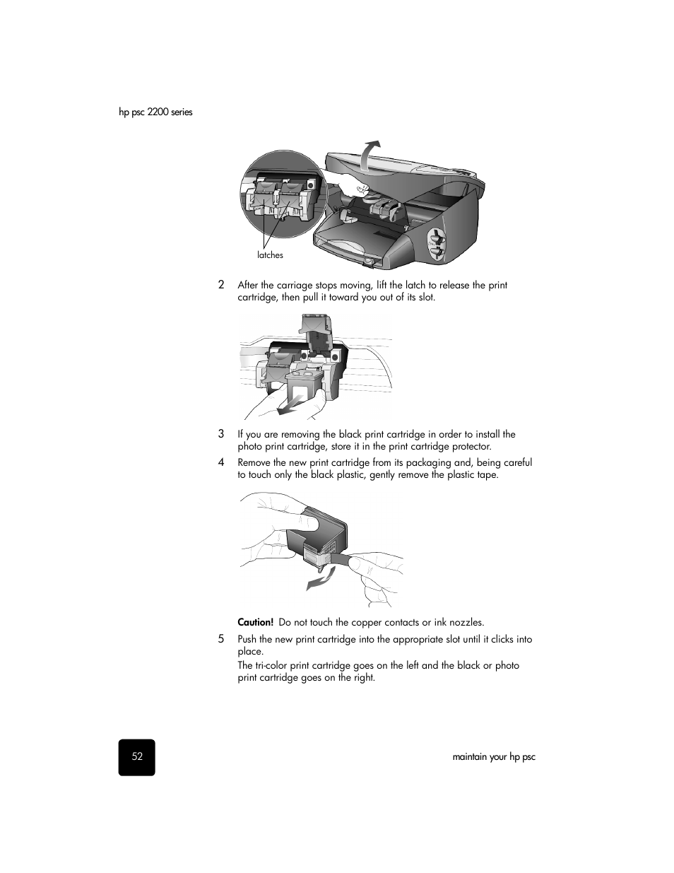 HP PSC 2210xi All-in-One Printer User Manual | Page 58 / 96