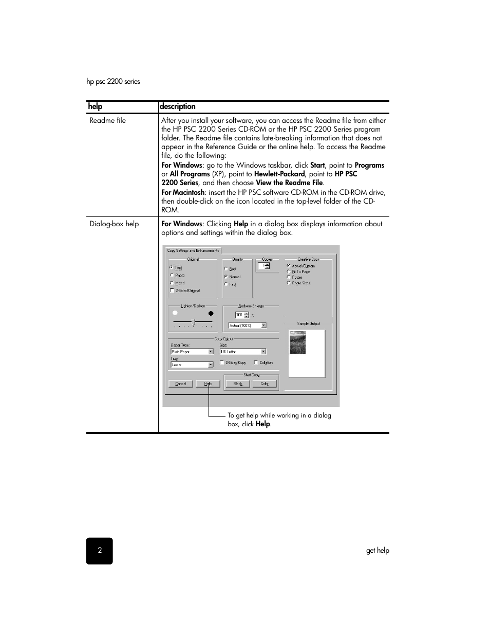 HP PSC 2210xi All-in-One Printer User Manual | Page 8 / 96