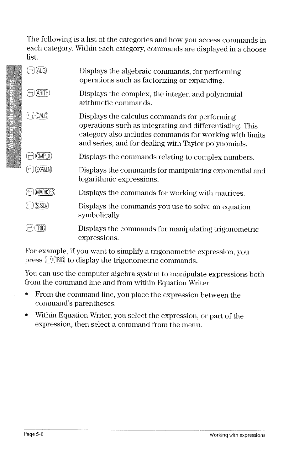 0@ss) | HP 49g Graphing Calculator User Manual | Page 116 / 242