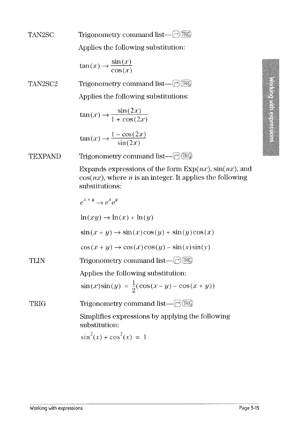 HP 49g Graphing Calculator User Manual | Page 125 / 242