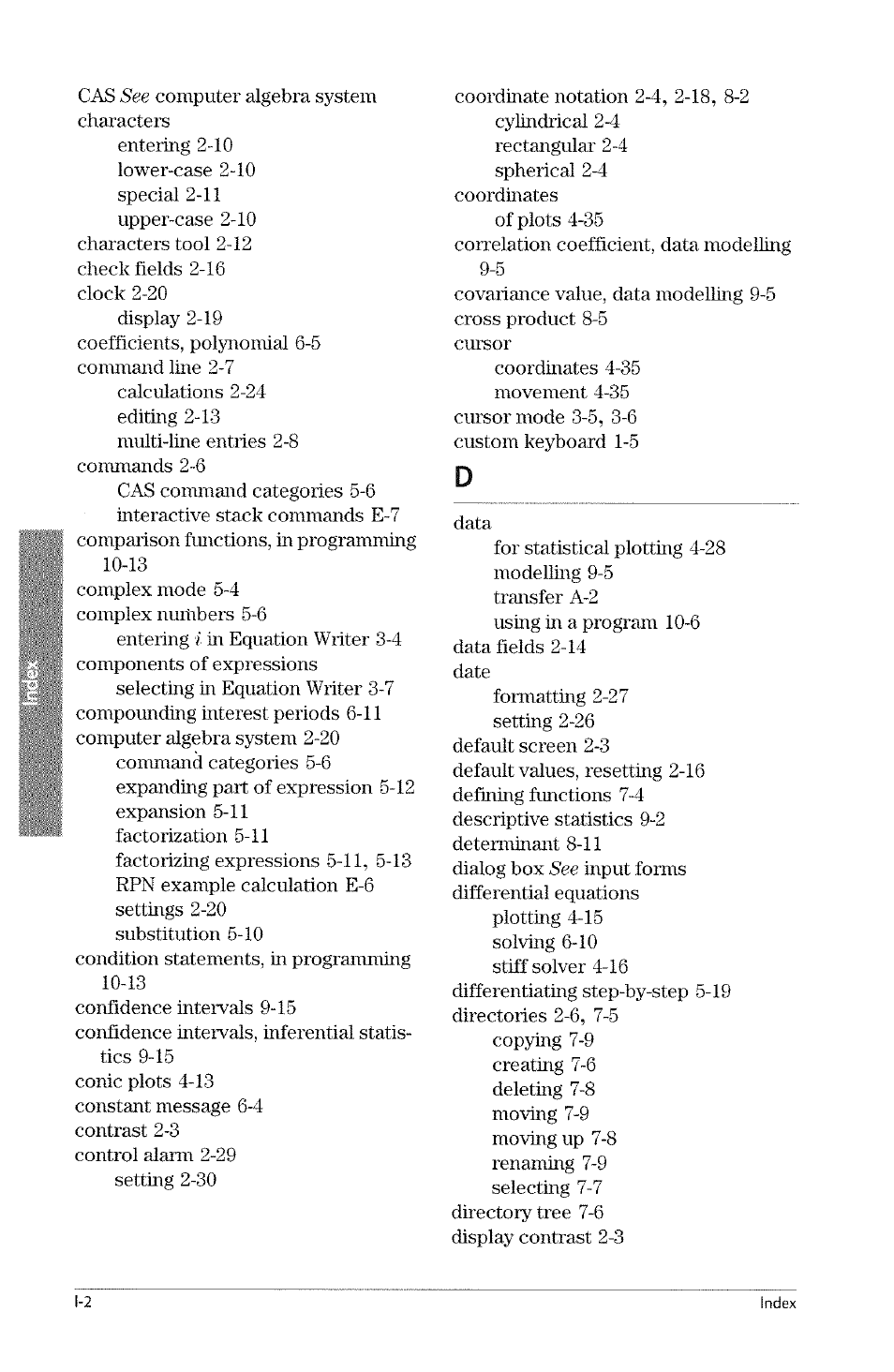 HP 49g Graphing Calculator User Manual | Page 234 / 242