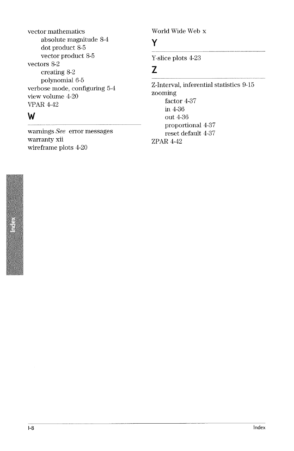 HP 49g Graphing Calculator User Manual | Page 240 / 242