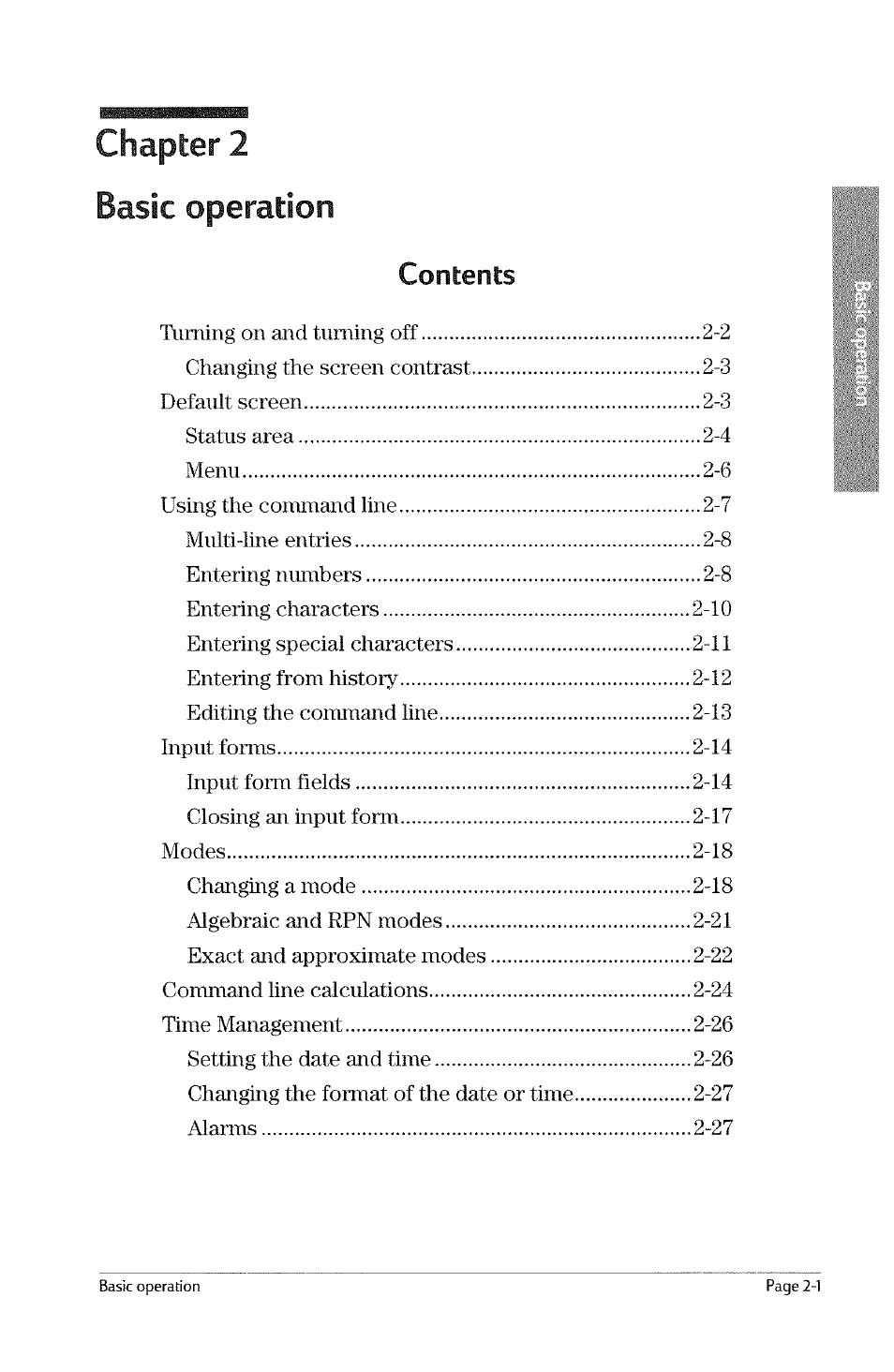 HP 49g Graphing Calculator User Manual | Page 29 / 242