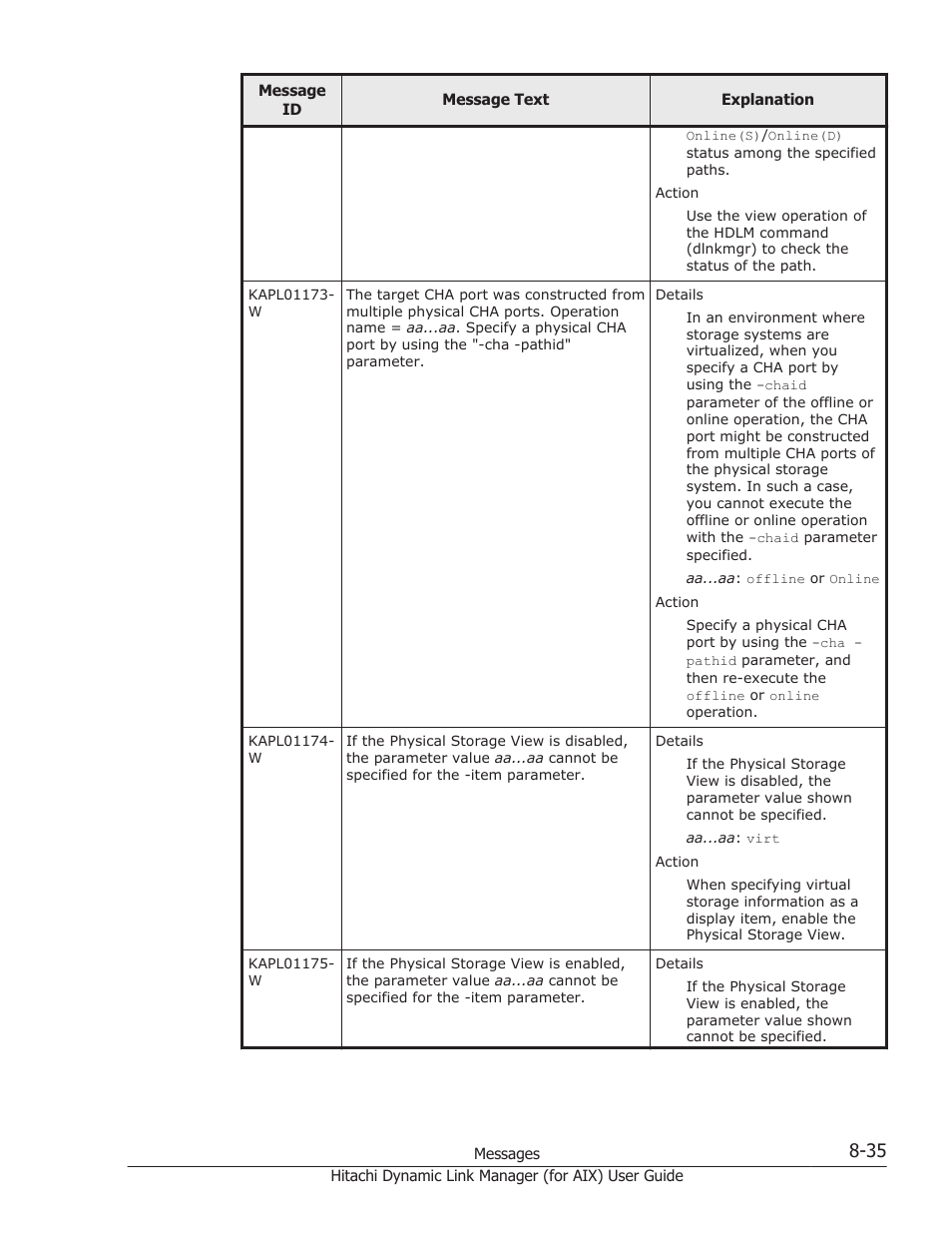 HP XP Racks User Manual | Page 373 / 504