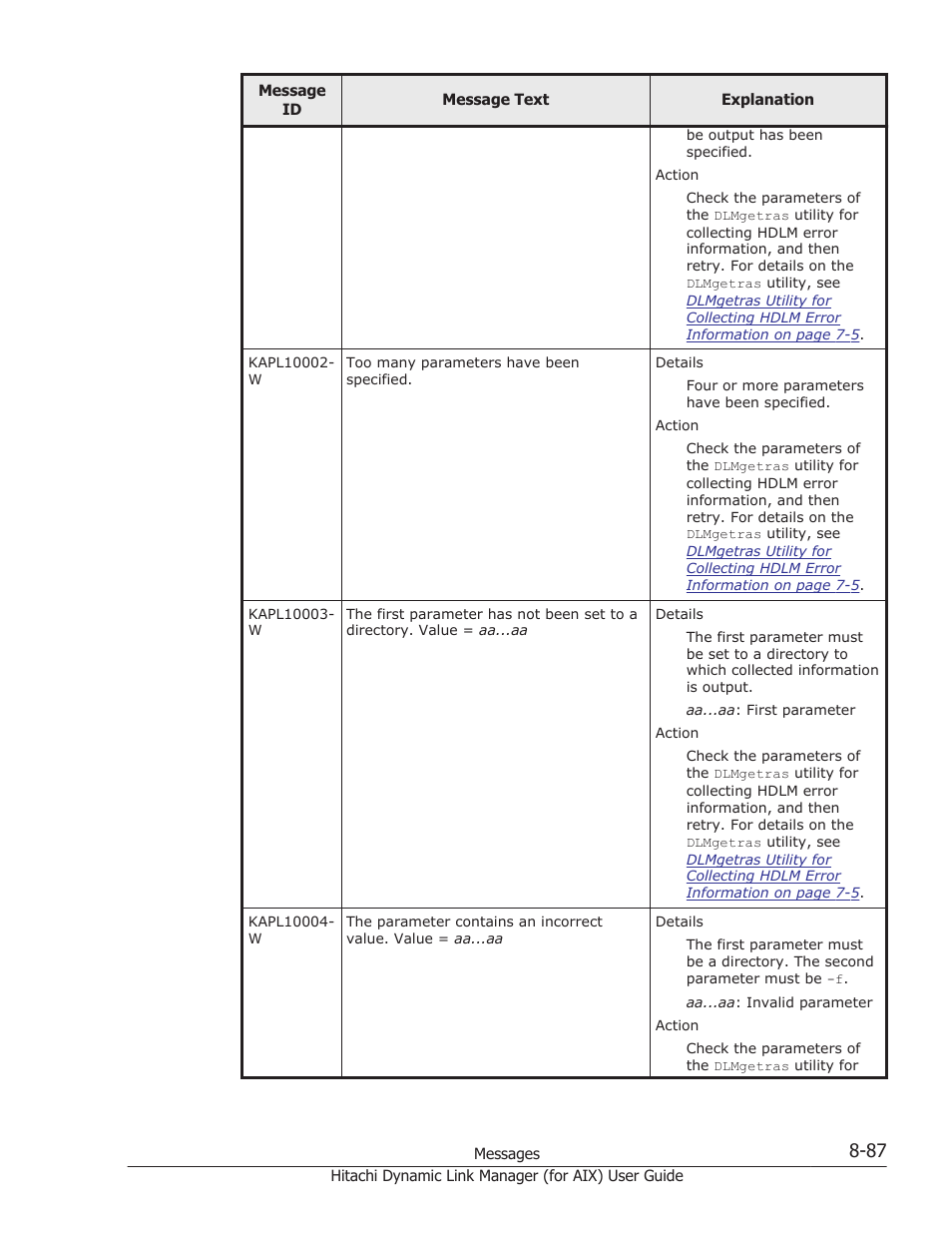 HP XP Racks User Manual | Page 425 / 504