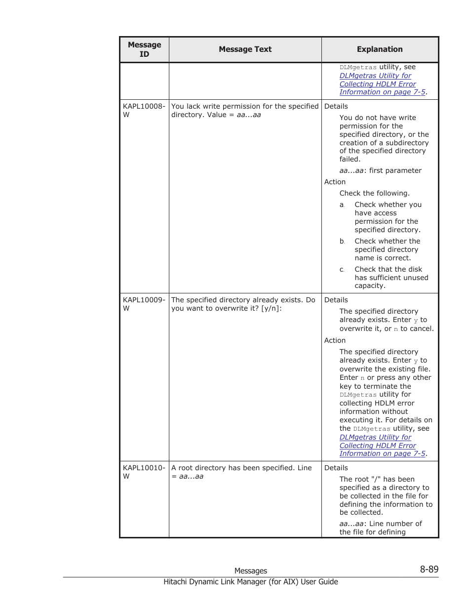 HP XP Racks User Manual | Page 427 / 504