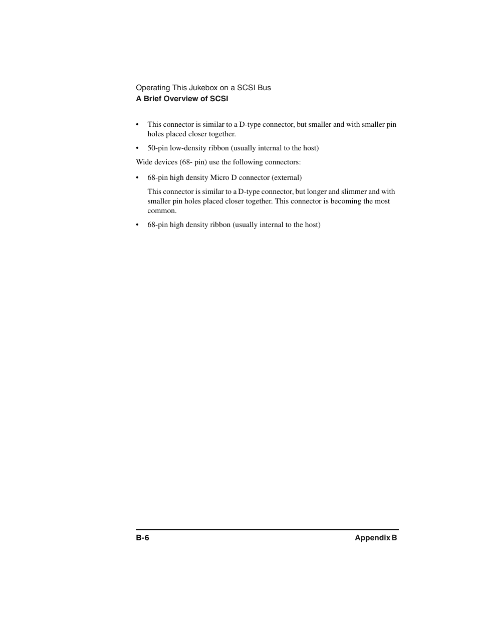 Pin high density micro d connector (external) | HP Optical Jukeboxes User Manual | Page 94 / 120