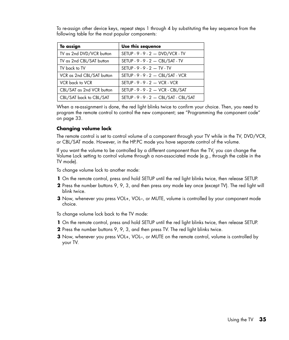 HP PL4245N 42 inch HD-ready Plasma Television User Manual | Page 41 / 60