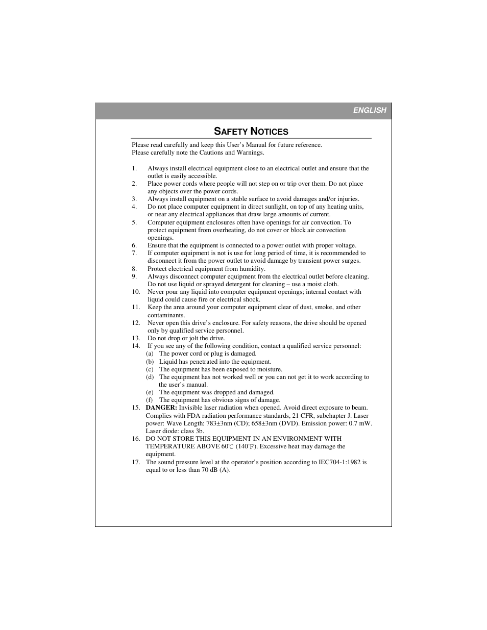 HP dvd1270e DVD-Writer User Manual | Page 2 / 19