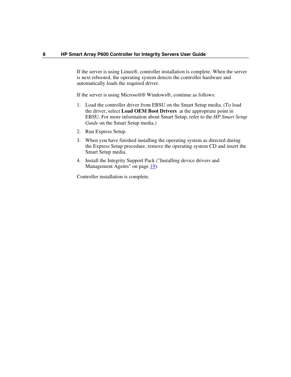 HP Smart Array P600-Controller User Manual | Page 8 / 58