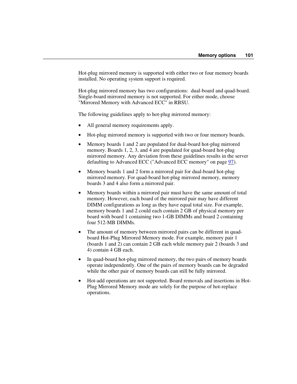 HP ProLiant DL580 G3 Server User Manual | Page 101 / 190