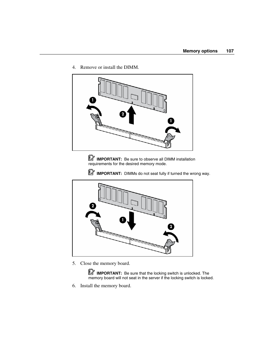 HP ProLiant DL580 G3 Server User Manual | Page 107 / 190