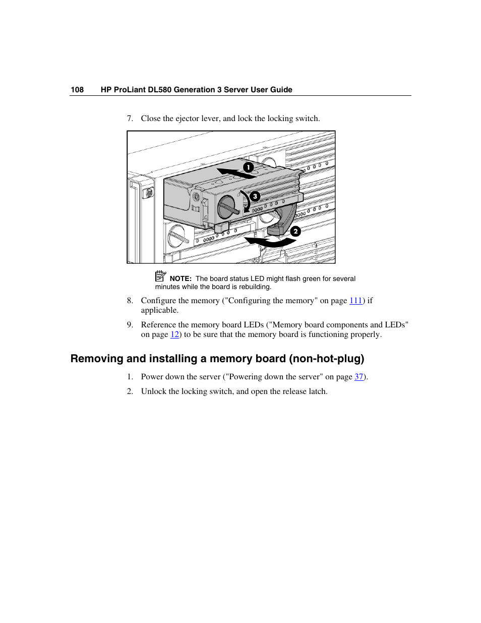 HP ProLiant DL580 G3 Server User Manual | Page 108 / 190