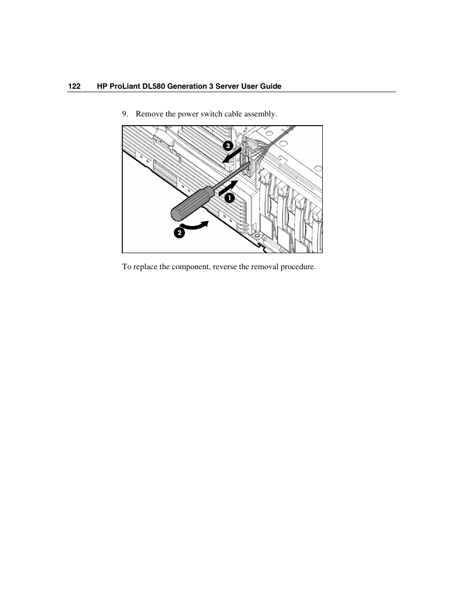 HP ProLiant DL580 G3 Server User Manual | Page 122 / 190