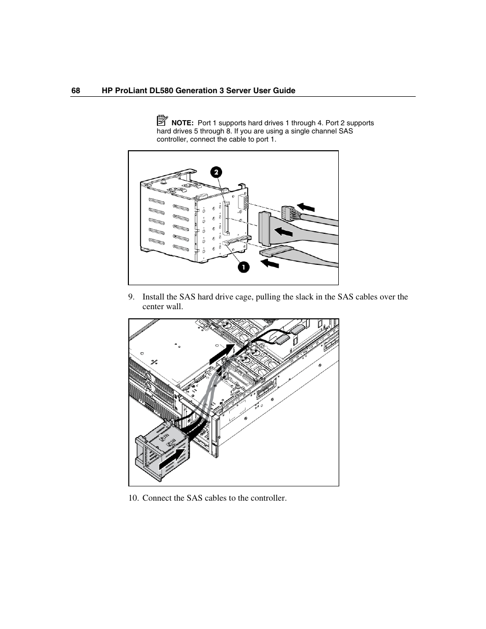 HP ProLiant DL580 G3 Server User Manual | Page 68 / 190