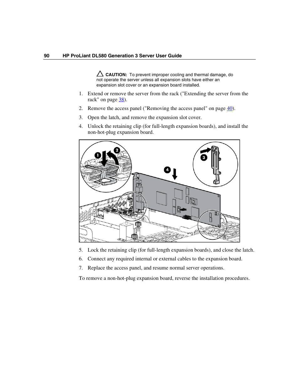 HP ProLiant DL580 G3 Server User Manual | Page 90 / 190