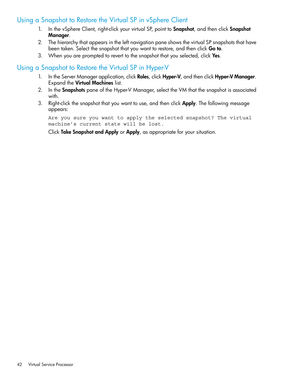 HP 3PAR Service Processors User Manual | Page 42 / 51