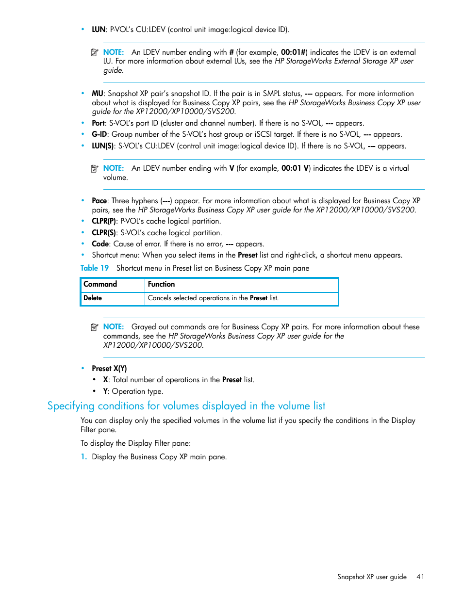 HP StorageWorks XP Remote Web Console Software User Manual | Page 41 / 74