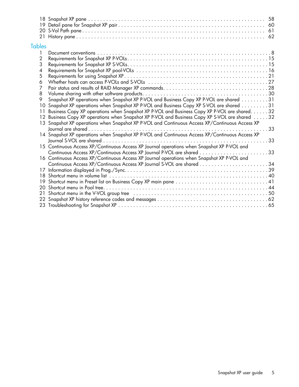 HP StorageWorks XP Remote Web Console Software User Manual | Page 5 / 74