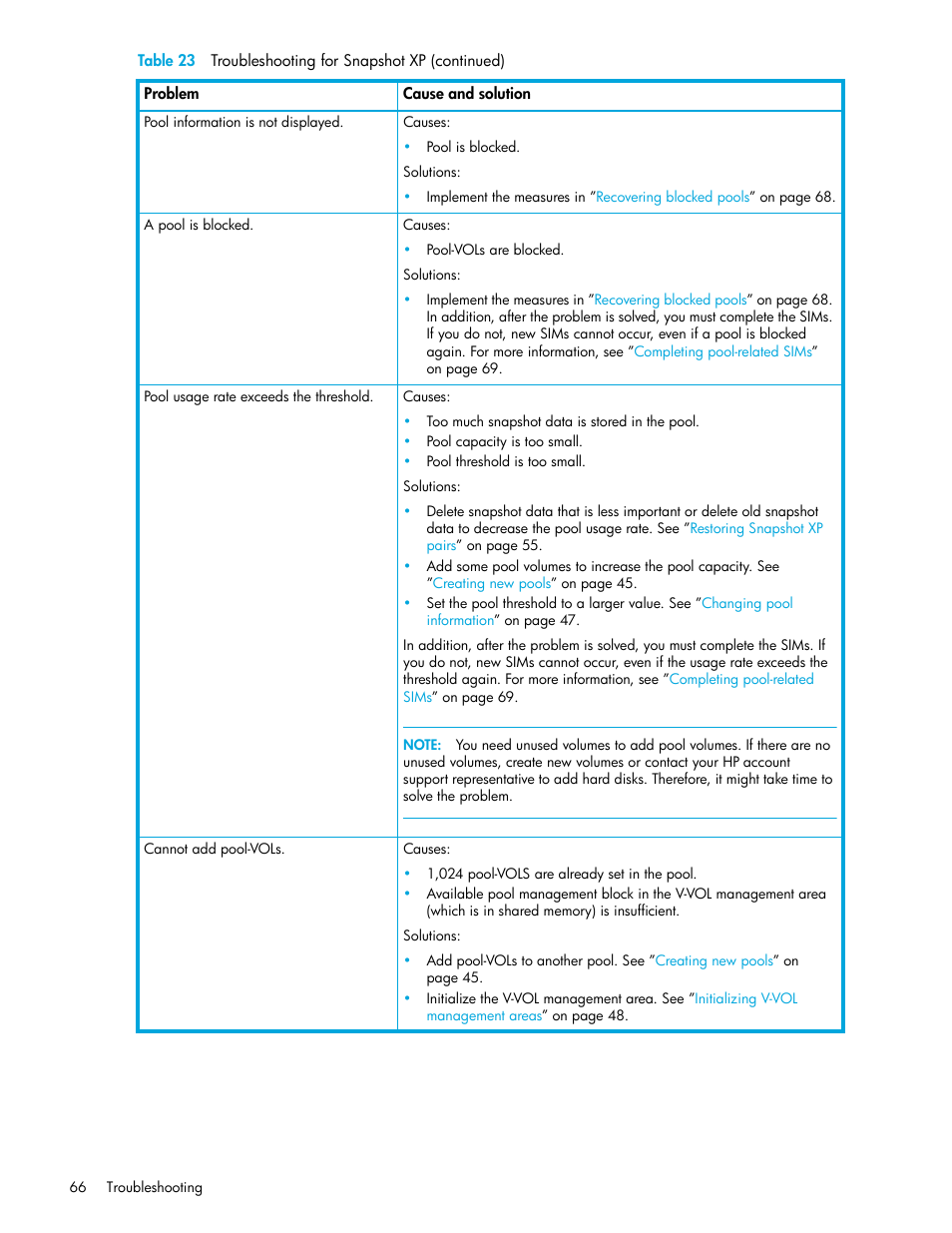 HP StorageWorks XP Remote Web Console Software User Manual | Page 66 / 74