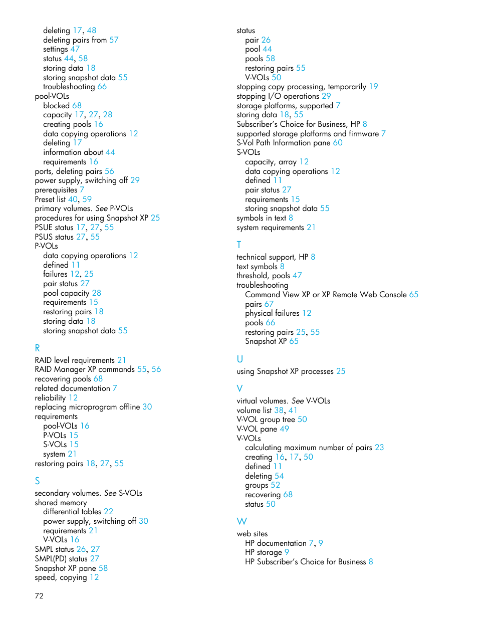 HP StorageWorks XP Remote Web Console Software User Manual | Page 72 / 74