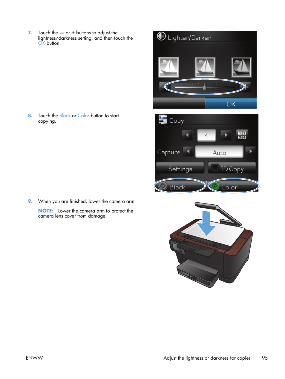 HP TopShot LaserJet Pro M275 MFP User Manual | Page 105 / 206