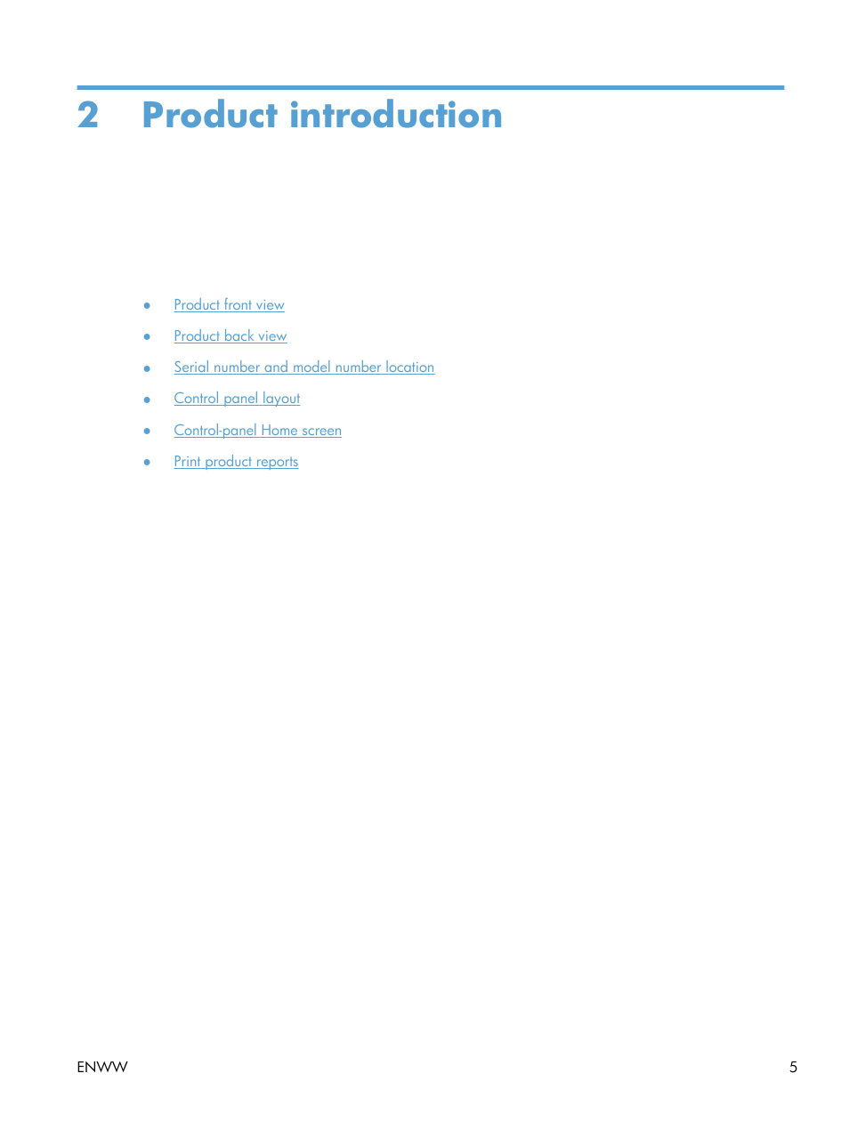 Product introduction, 2 product introduction | HP TopShot LaserJet Pro M275 MFP User Manual | Page 15 / 206