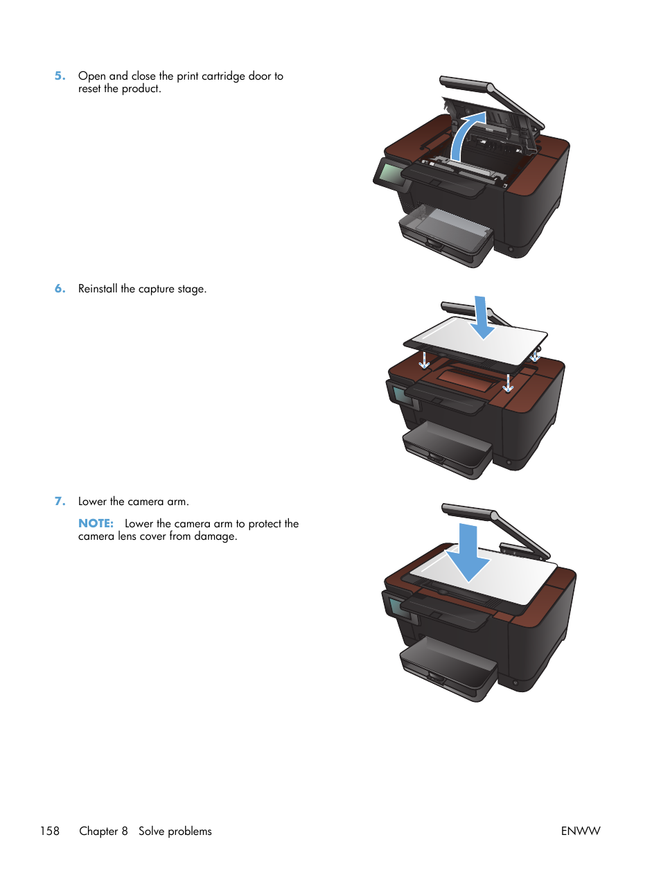 HP TopShot LaserJet Pro M275 MFP User Manual | Page 168 / 206