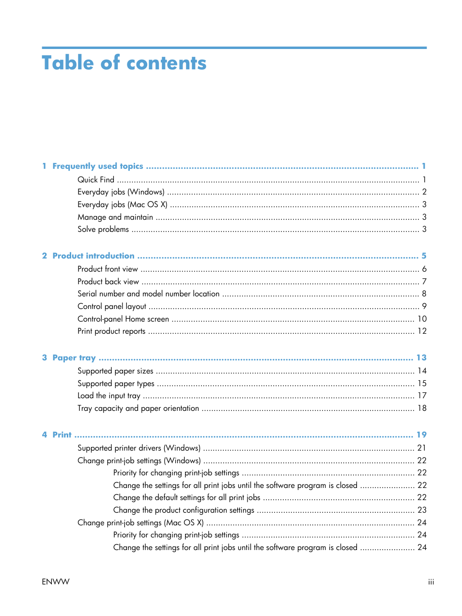 HP TopShot LaserJet Pro M275 MFP User Manual | Page 5 / 206