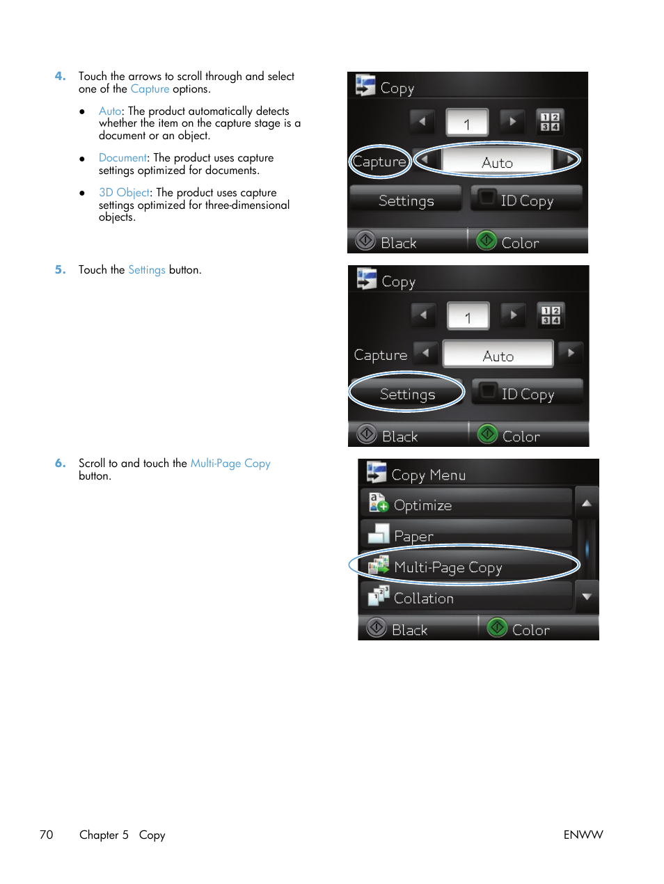 HP TopShot LaserJet Pro M275 MFP User Manual | Page 80 / 206